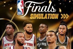 NBA2K模拟总决赛：马刺4-2夺冠 文班亚马荣膺FMVP配图